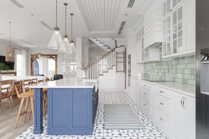 Thiết kế nội thất biệt thự theo phong cách coastal design style